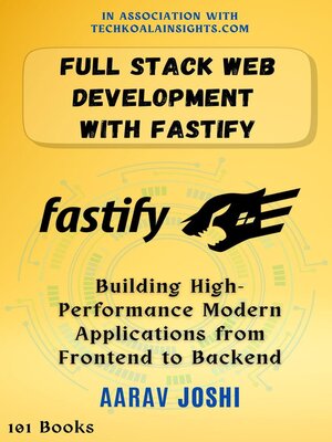 cover image of Full Stack Web Development with Fastify